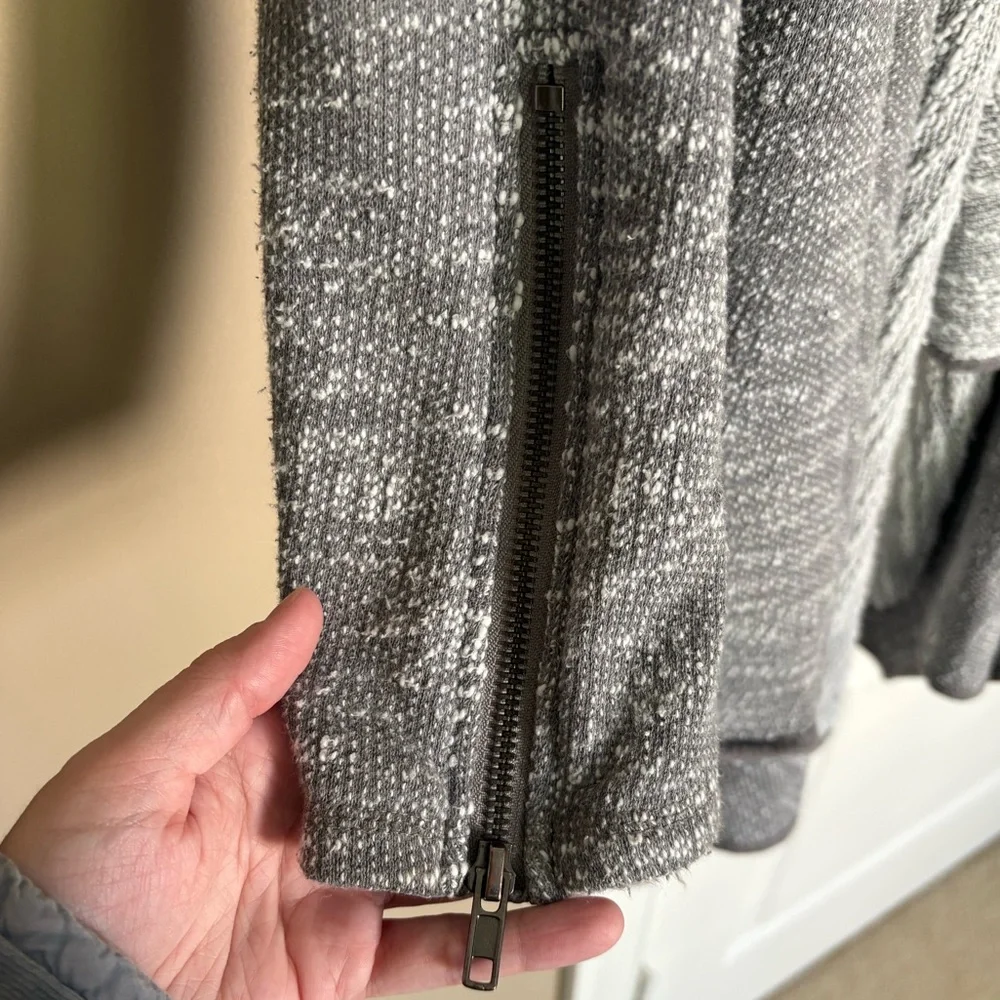 Free People Women’s In The Loop Asymmetrical Open Front Cardigan. Size Small.